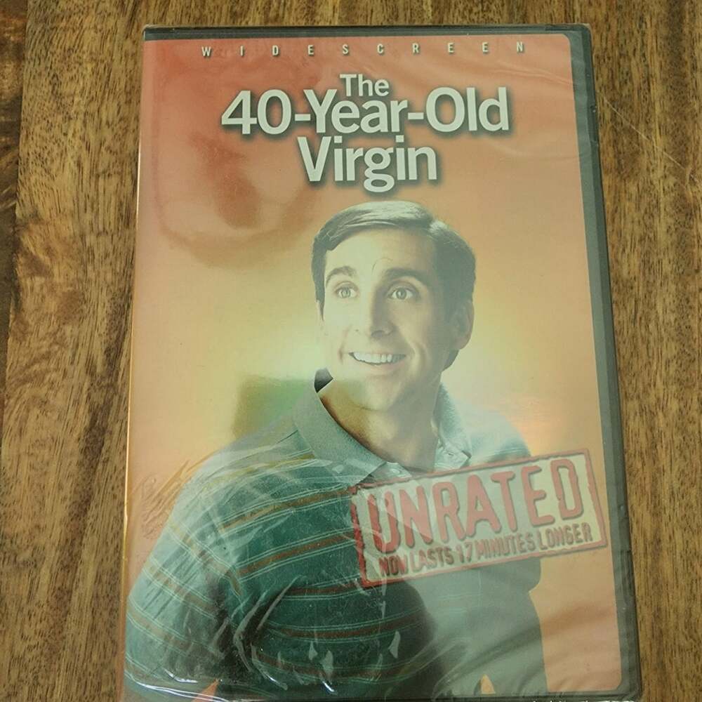 40-Year-Old Virgin DVD Unrated Widescreen Steve Carell NR Universal New Sealed
